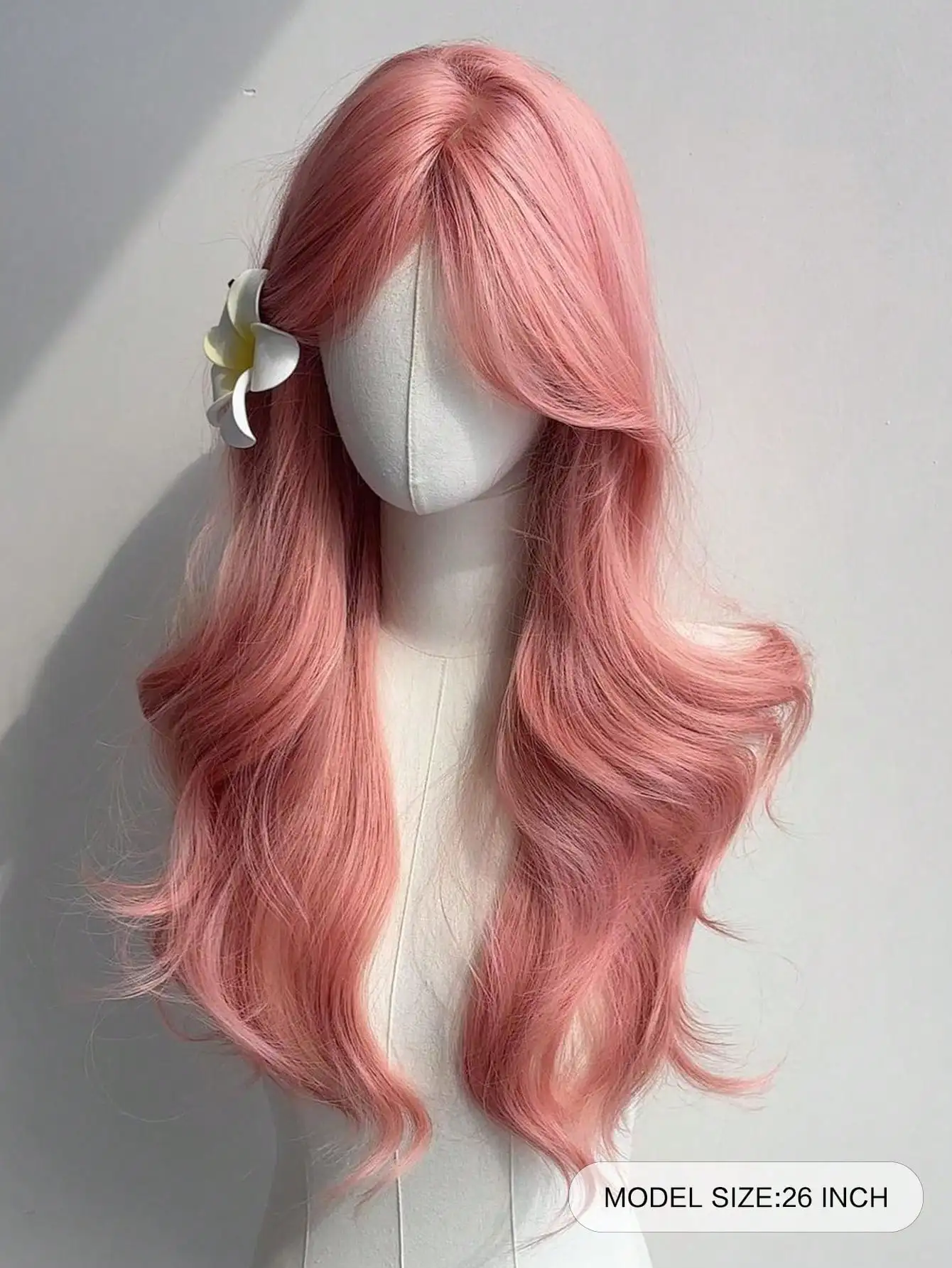 Copper Ginger Synthetic Wig for Women with Bangs