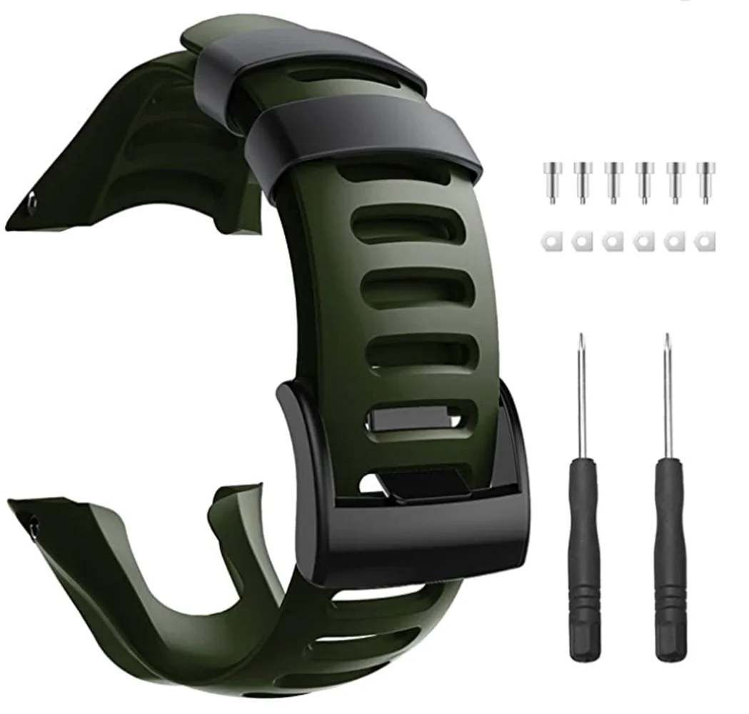 Galaone TPU Fashion Silicone Watch Band Replacement Bracelet