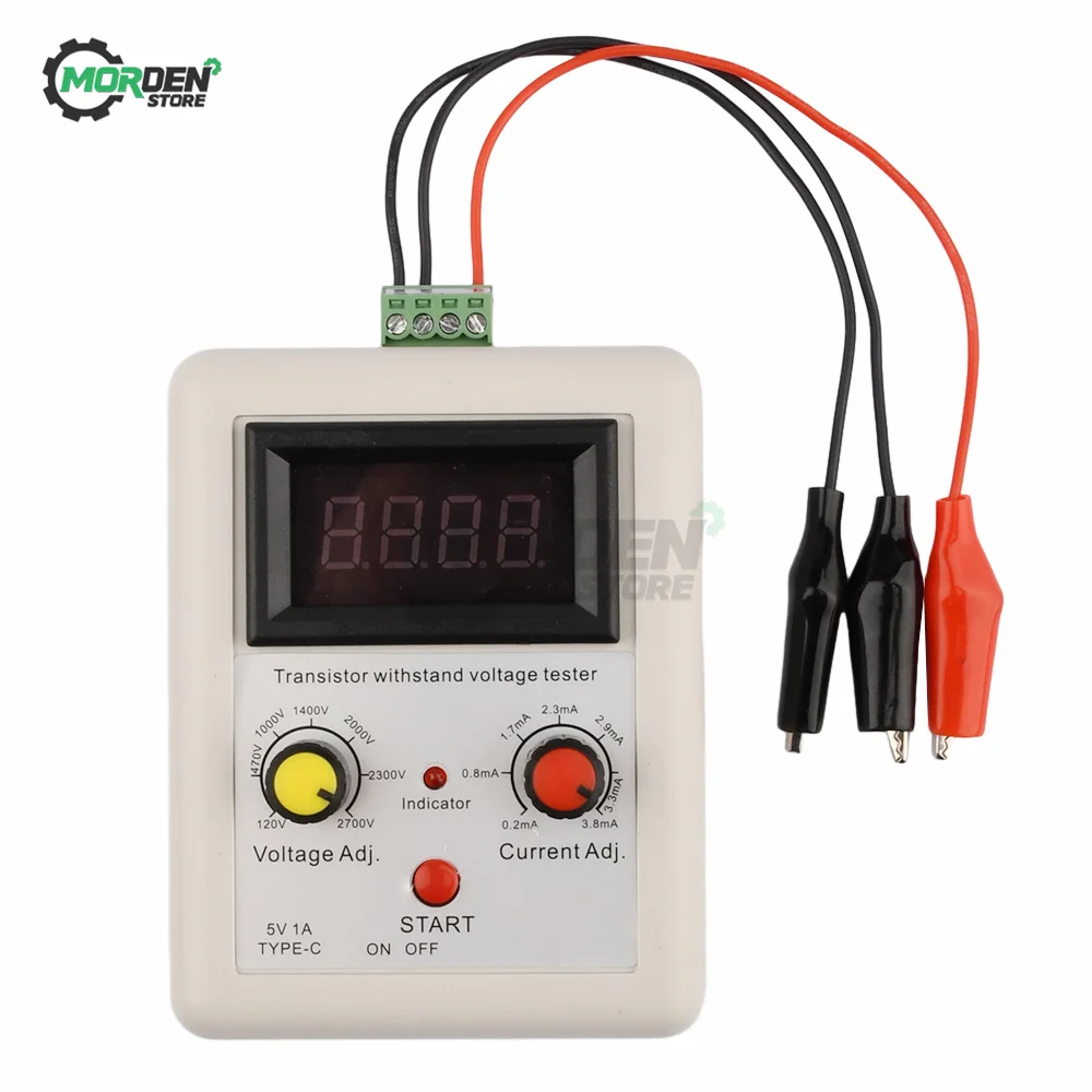 IGBT Voltage Capability Transistor Tester Diode MOS Triode LED Voltage Capability Testing Tool Withstand Voltage Detector 5
