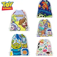 Anime Toy Story Backpack Girls Cartoon Woody Buzz Lightyear Student Nonwoven Drawstring Bag Kid Shower Supplies StorageBag Gifts 1