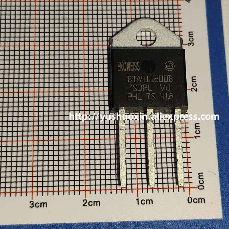 Supply of original Korean EKOWEISS spot welding machine bidirectional thyristor 40A 1200V TO-3P package BTA411200B
