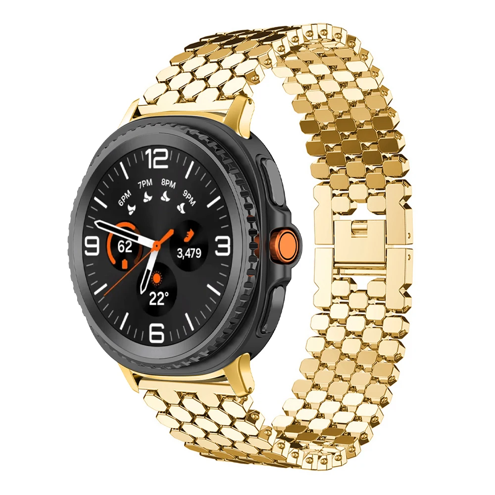 Elegant Metal Alloy Bracelet for Women - Stylish Watch Wristband Strap