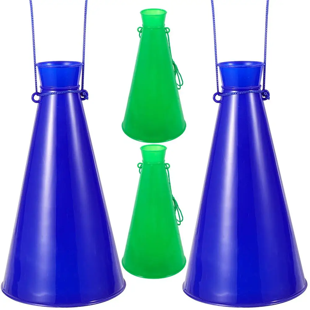 4 Pcs Toy Cheering Horn Toddler Mini Speaker Blowers Plastic Game Accessories for Fans