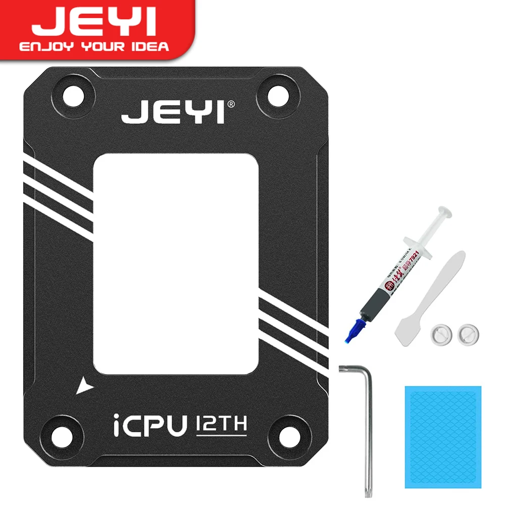 Jeyi-bending Corrector Buckle para Cpu Alder Lake com Pasta Térmica Soquete Lga1700 12th e 13th Gen
