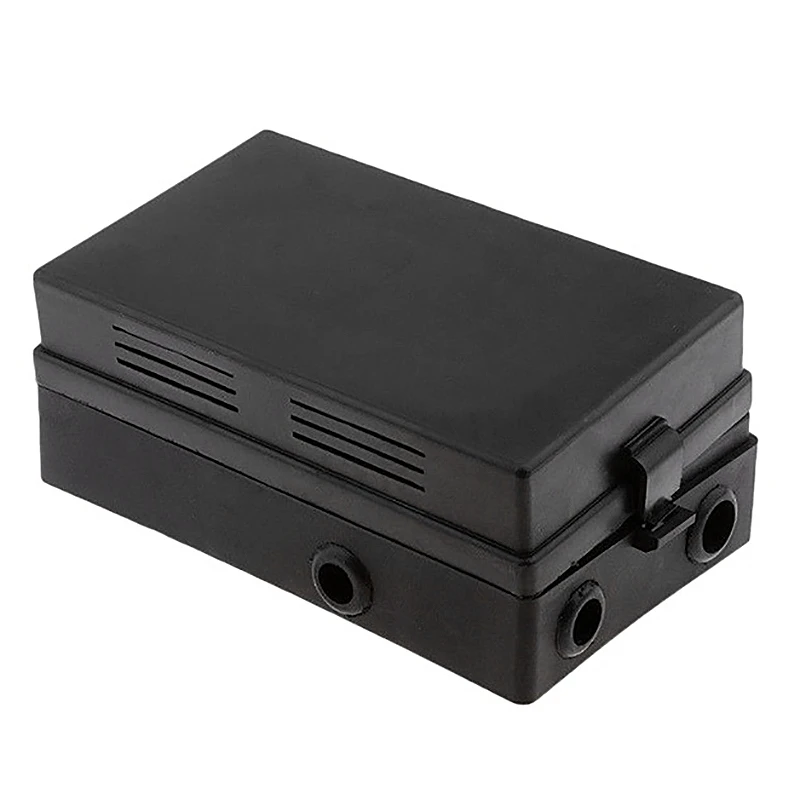 

2X Car Relay Socket Black Box 18 Way Blade Fuse Holder for Automotive Marine