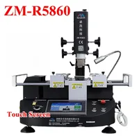 ZM R5860 4800W Hot Air BGA Rework Station Soldering Machine Zhuomao 3 Zones 220V for Laptop Chip Game Consoles Repair 1