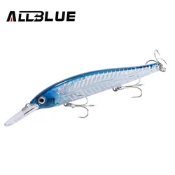 Enhanced 3D Deep Wobbler Fishing Lure - Slow Sinking, Artificial Bait Tackle (Color D)