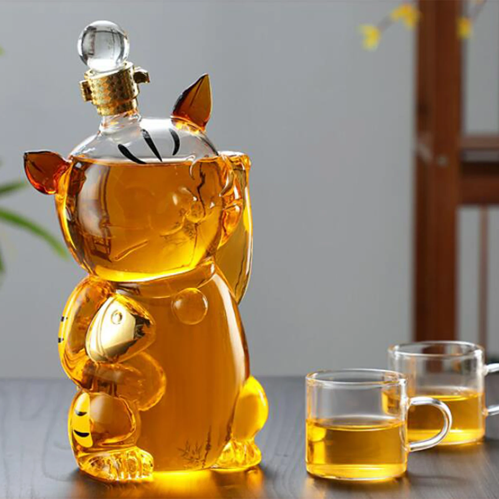 Liquor Decanters Dispenser Borosilicate Style Whisky Decanter Xmas Present Gifts Wine Bottle Home Bar Restaurant Accessories wine aerator pourer whiskey decanter set wine aerator decanter