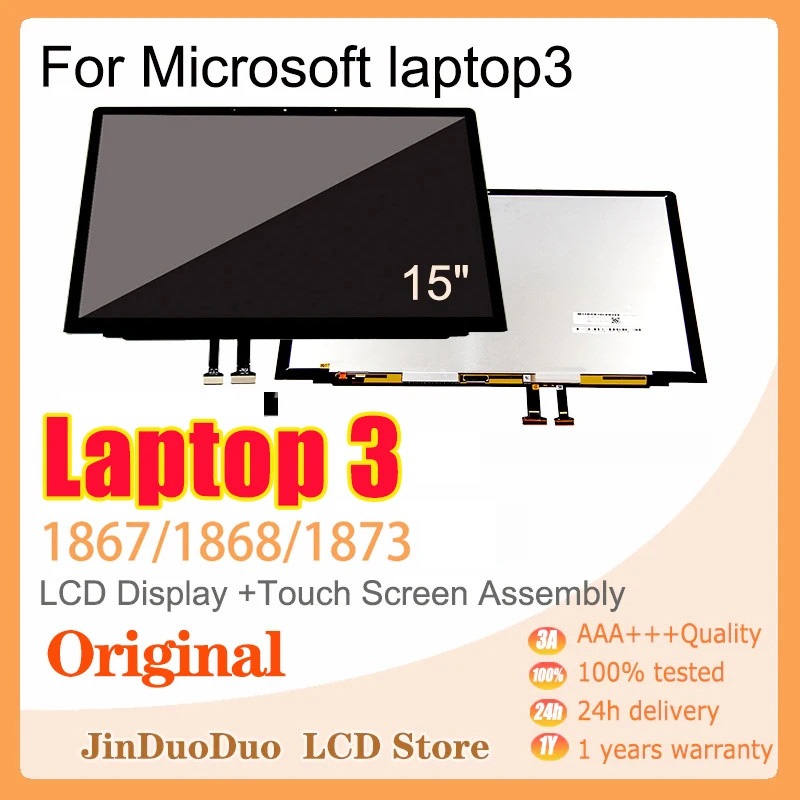 15.0 "Originale Per Microsoft Surface Laptop 3 Display Lcd Touch Screen Digitizer Per Microsoft Surface Laptop 3 1873 Schermo Lcd