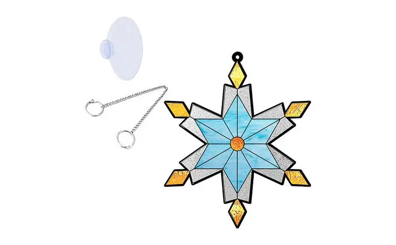 

Christmas Tree Acrylic Pendant Elk Angel Doll Tree Hanging Stained Glass Dangling Ornaments For Wall New Year Home Decoration