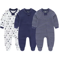 Newborn Baby Boys Rompers Spring Baby Clothes for Girls Long Sleeve Ropa Bebe Jumpsuit overalls Baby Clothing Kids Outfits 2