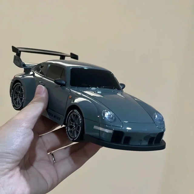 Rc Remote Control Car Entry-Level Drift Car Full-Size Mini Radio High-Speed Car 993 Limited Edition Liquid Silver Boy Toy Gift 4