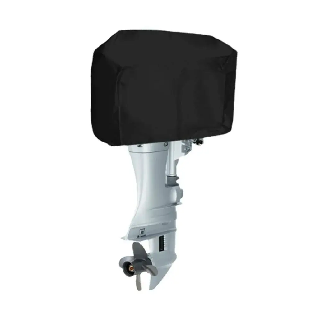 Neue 15-150 PS Vollständige Außenbordmotorabdeckung 210D Oxford Tuch Sonnenschutz Paddelhebezeug Abdeckung Anti-Kratz-Motorschutz – Detail 3
