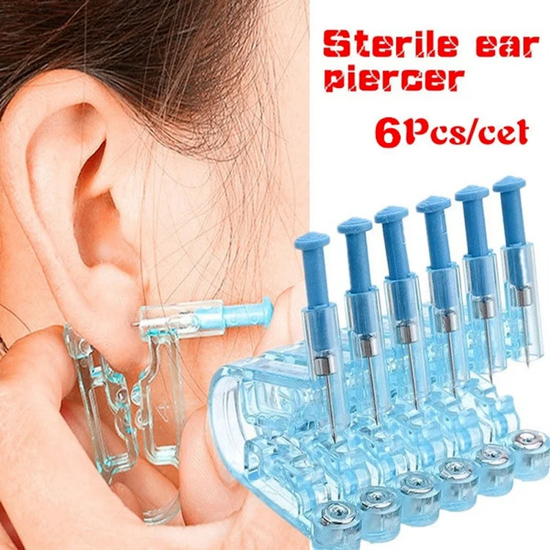 New Disposable Painless Ear Piercing Gun Healthy Guns Sterile Puncture Tool Without Inflammation Ear Piercing Tools for Nose Lip ear piercing tool nose piercing gun piercing tool
