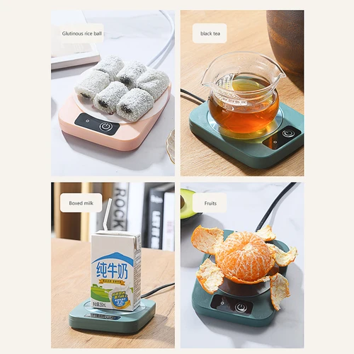 커피 컵 워머 전기 머그잔 히터 DC 5V USB 일정한 온도 가열 코스터, 우유 차 물 난방 패드 따뜻한 매트 2