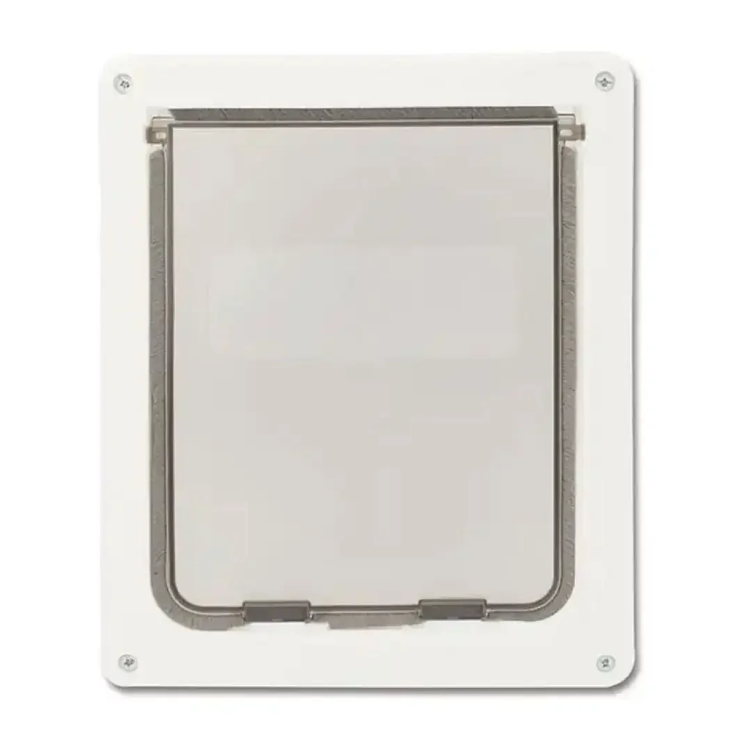 Pet Dog Cat Door With Flap Medium Breed Locking Pet Flap Door Frame for Bedroom
