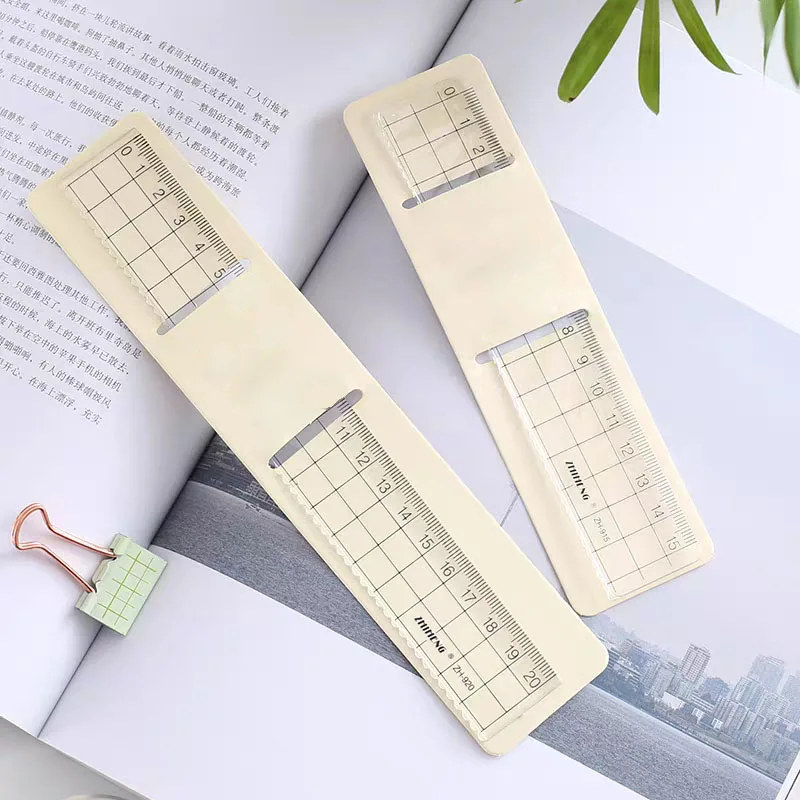 1 PC Student Stationery Set High Accuracy Ruler For Math Measuring For Office Drawing
