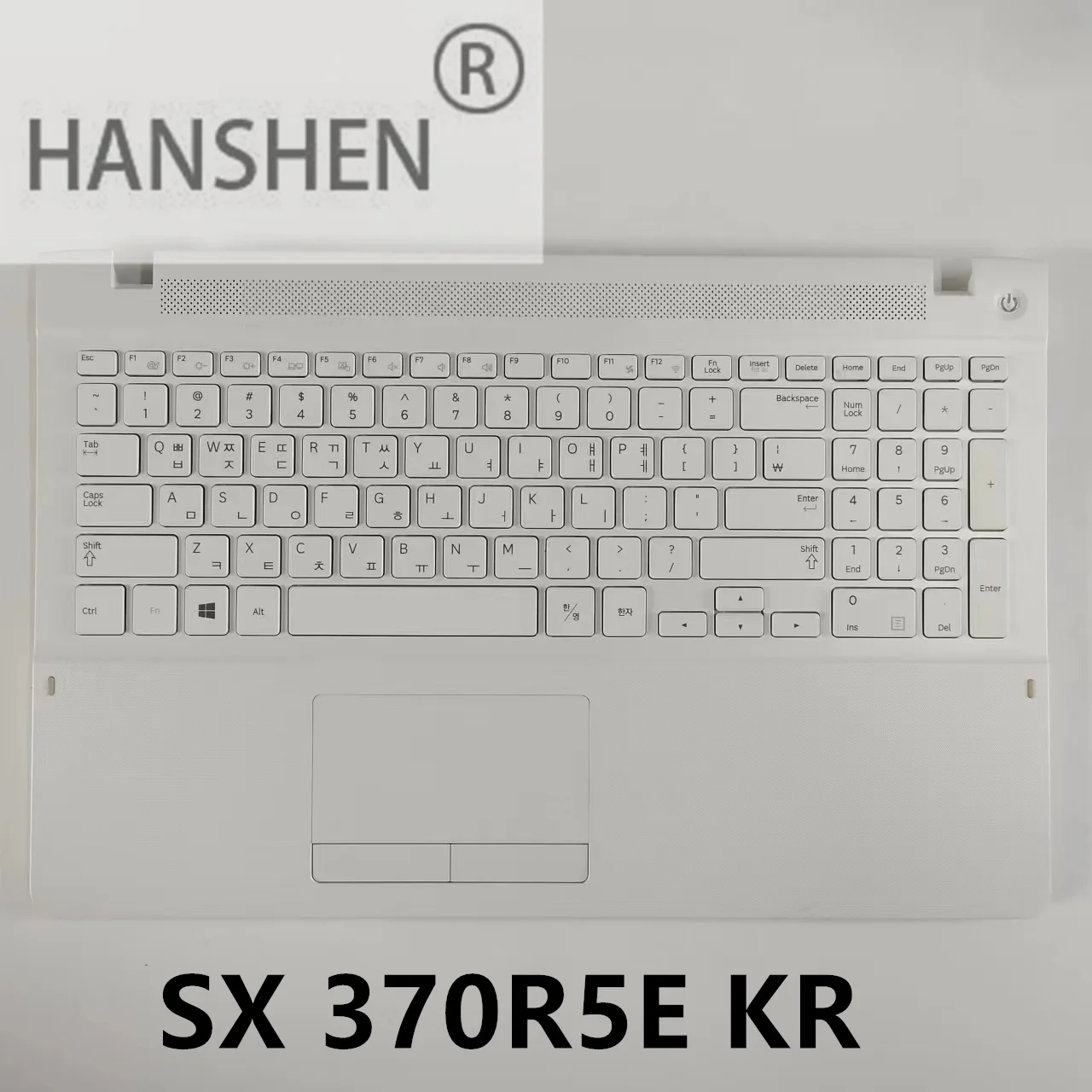 HANSHEN American Korean New keyboard FOR Samsung  370R5E 470R5E 450R5V 370R5V 450R5U 510R5E 450R5j  palmrest C shell