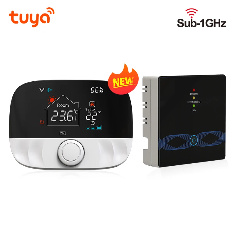

Tuya Wifi Thermostat Smart Home Wireless Heating Termostat Gas Boiler Temperature Controller Alexa Google Home Smart Life