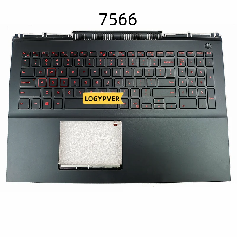 Teclado do Portátil Inglês para Dell Inspiron 15 7000 7566 7567 P65f 0mdc8k 7466