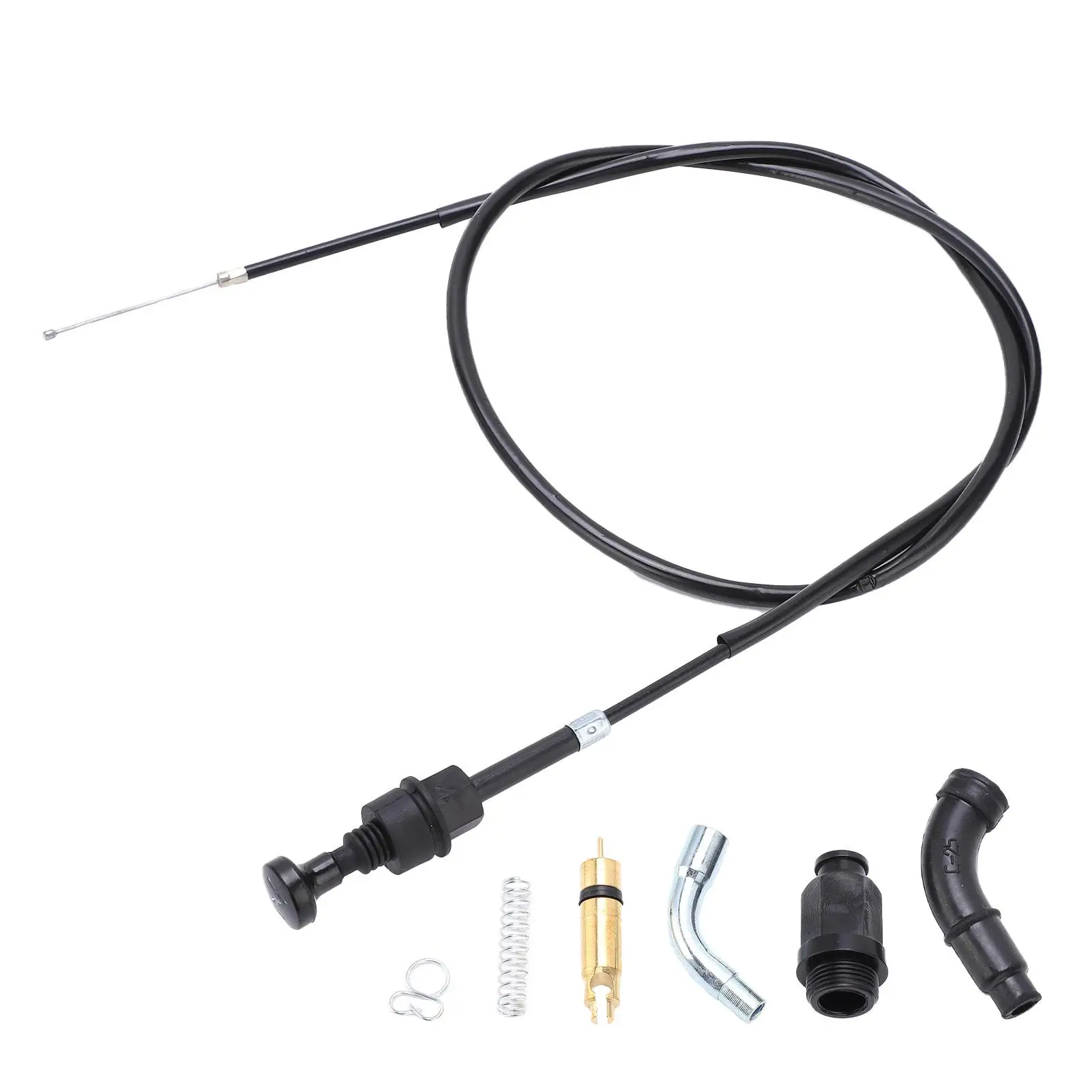Akozon Choke Cable Plunger Choke Starter Valve Cable Kit Replacement For rancher 350 TRX350FE for X4 ES 2005 for X4 ES