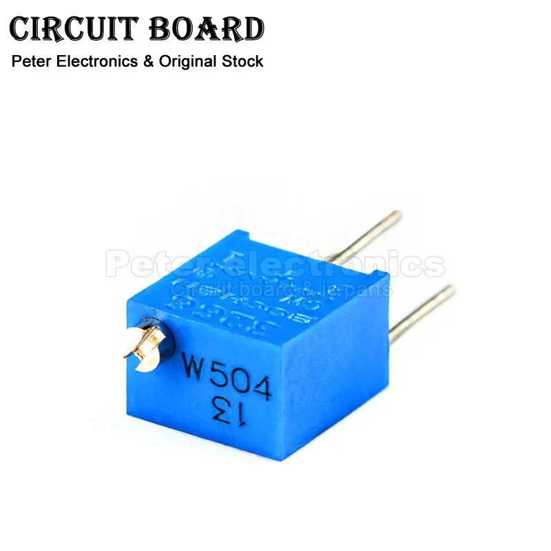 Multiturn Potentiometer 10pcs 3266W 3266 102 202 1M Multiturn Adjustable Trimpot Trimmer Resistor Potentiometer 1K 2K 5K 10K 20K 50K 100K 200K icpart