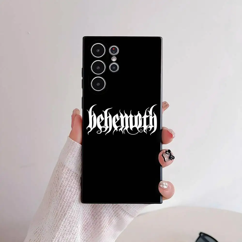 Frosted Non-Slip Soft Cover with Logo Band Design - Behemoths Phone Case