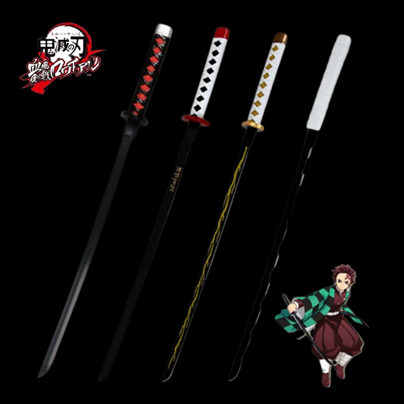 40 см аниме косплей меч демон убийца ПВХ Ниндзя нож Tanjirou Inosuke Zenitsu - Цена: 807,95 руб.