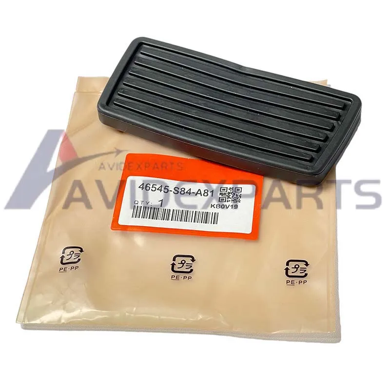 46545-S84-A81 For Honda ACCORD 1998 1999 2000 2001 2002 2003 2004 2005 2006-2012 Replacement Brake Pedal Pad Automatic Rubber car pedals pedal cover