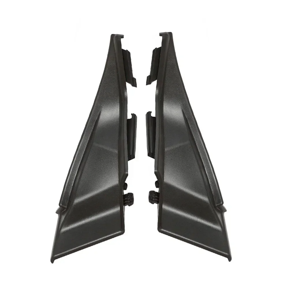 2PCS Car Front Windshield Wrap Corner Trim Cover auto accessories Exterior Parts For Outlander 2013 -