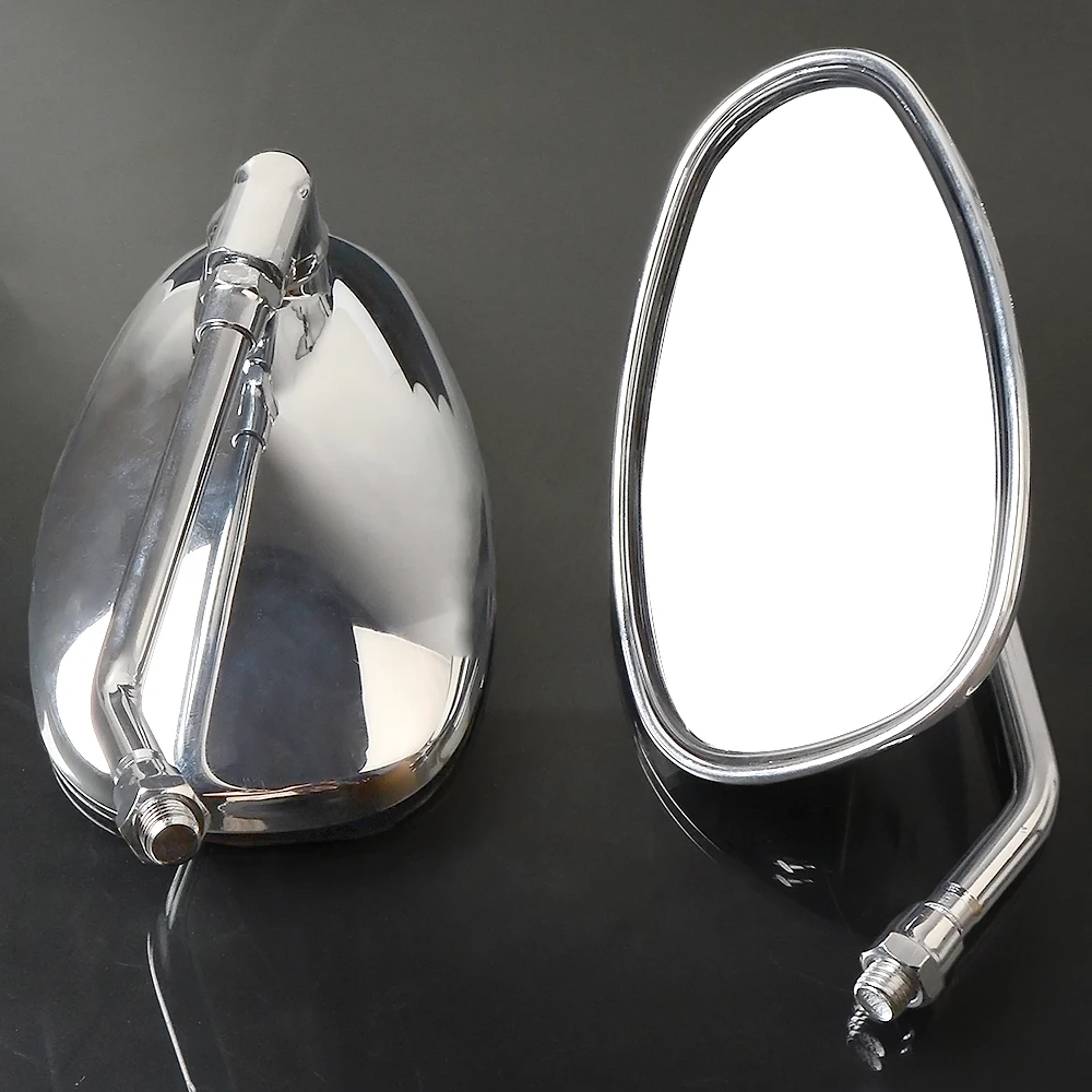 

For YAMAHA BMW DUCADI HONDA KAWASAKI SUZUKI 2021 2020 2019 2018 2017 Universal Aluminum Motor Side Rearview Anti-glare Mirror