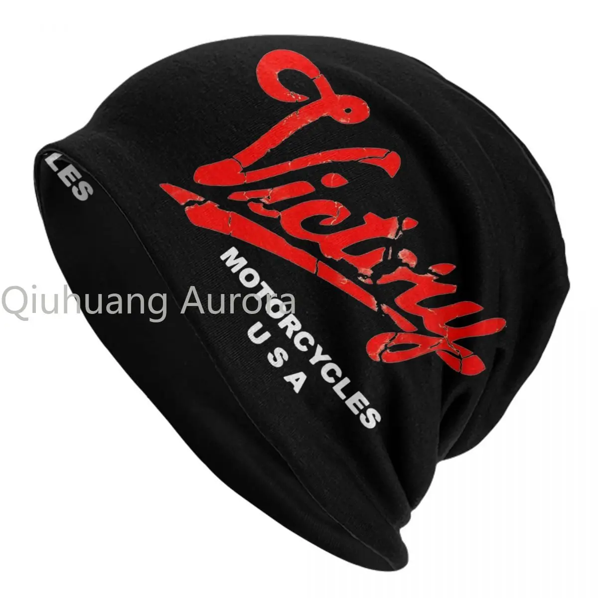 

Victorys Motorcycles Bonnet Hat Knitting Hats Hip Hop Outdoor Racing Car Motor Skullies Beanies Hat Men's Women's Warm Cap
