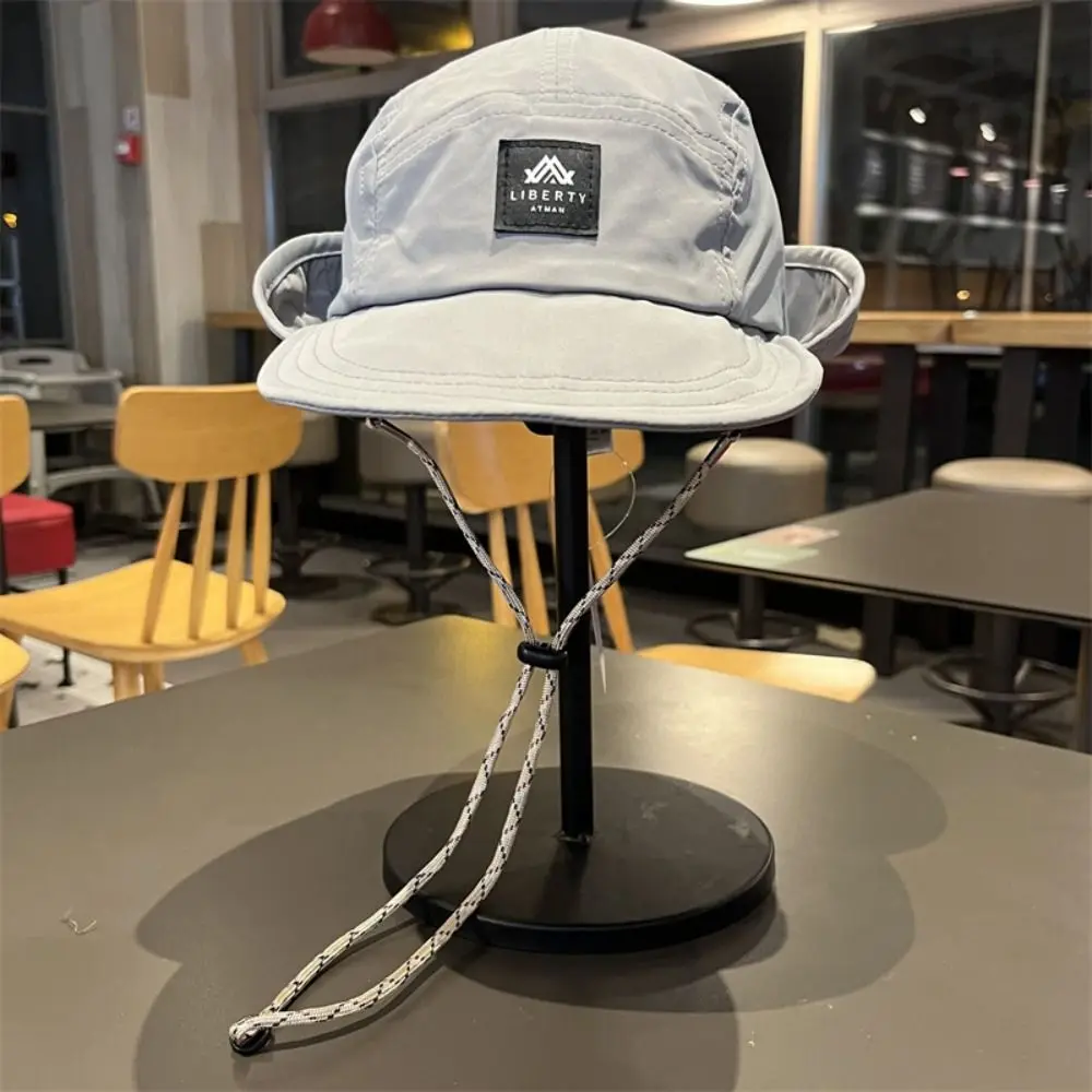 Cappello da pescatore a tesa larga alla moda, ad asciugatura rapida, con protezione solare Panama, cappello da sole_voghion.com