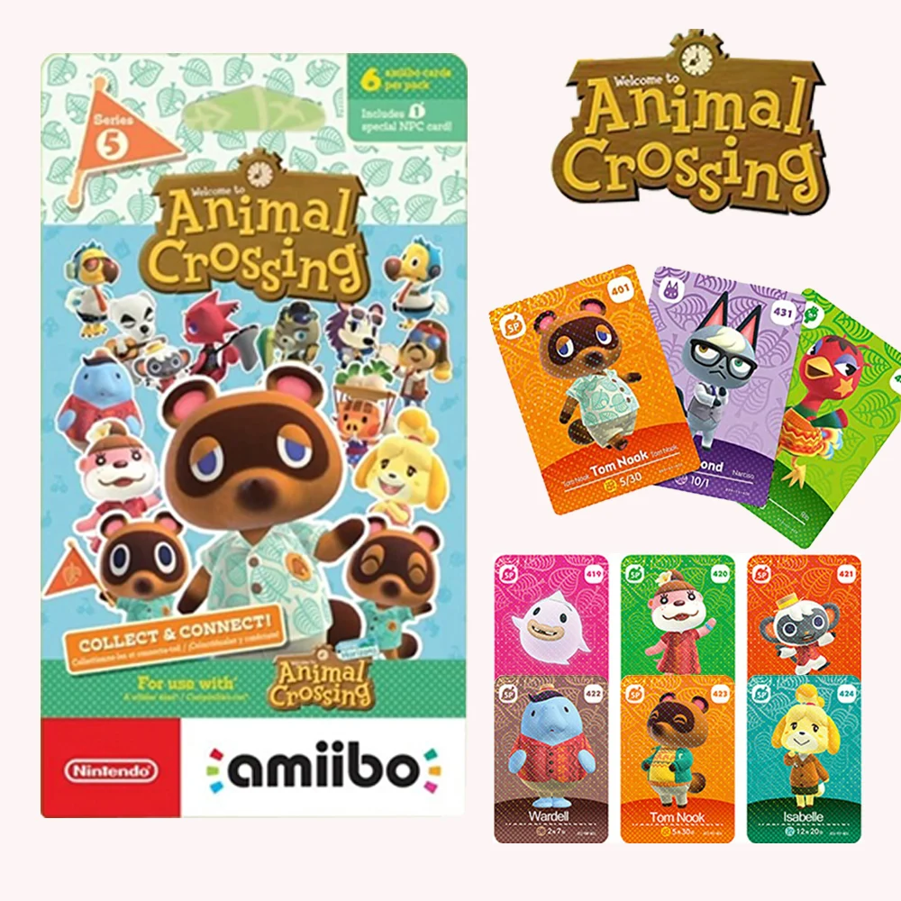 Buy 48pcs Animal Crossing Amiibo Card Shino Sasha Ione Raymond Serie 5  Ankha Pietro for Switch Switch Lite Wii U New 3DS ACNH Set Online at Lowest  Price in Nigeria. 1005004234305551