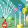 Easy Use 40 Hole Bubble Stick Lip Soap Blowing Children's Bubble Wand Bubble Tool Handheld Big Bubble Wands Outdoor Activity 1