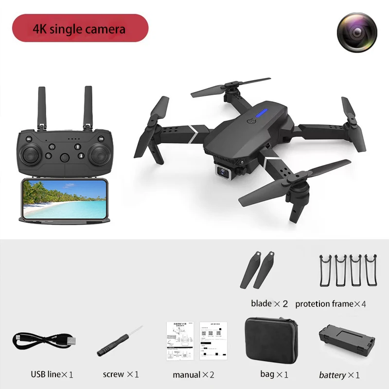 HD Dual Camera WIFI Quadcopter for Aerial Photography – Perfect Christmas and Halloween Gift
