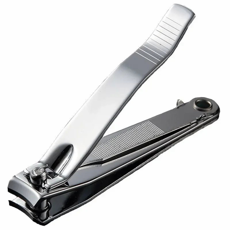 Ouriner Nail Clippers Stainless Steel Sharpest Nail Cutter Duty Curved Edge for Adult Men Women Swing Out Nail Cleaner/File 3