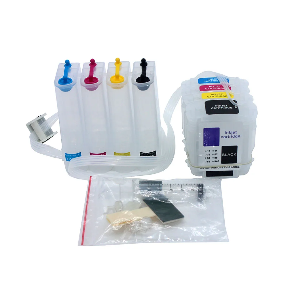 940 940XL Empty Continuous Ink Supply Ciss System For HP Officejet Pro 8500 A909g 8000 A811a 8500A Printer with Chip