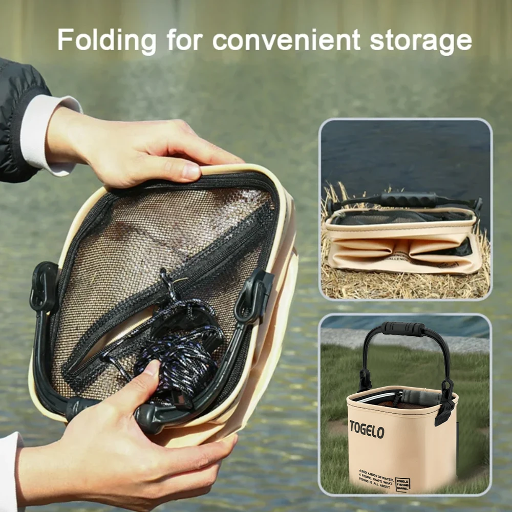 Folding Fishing Bucket 2