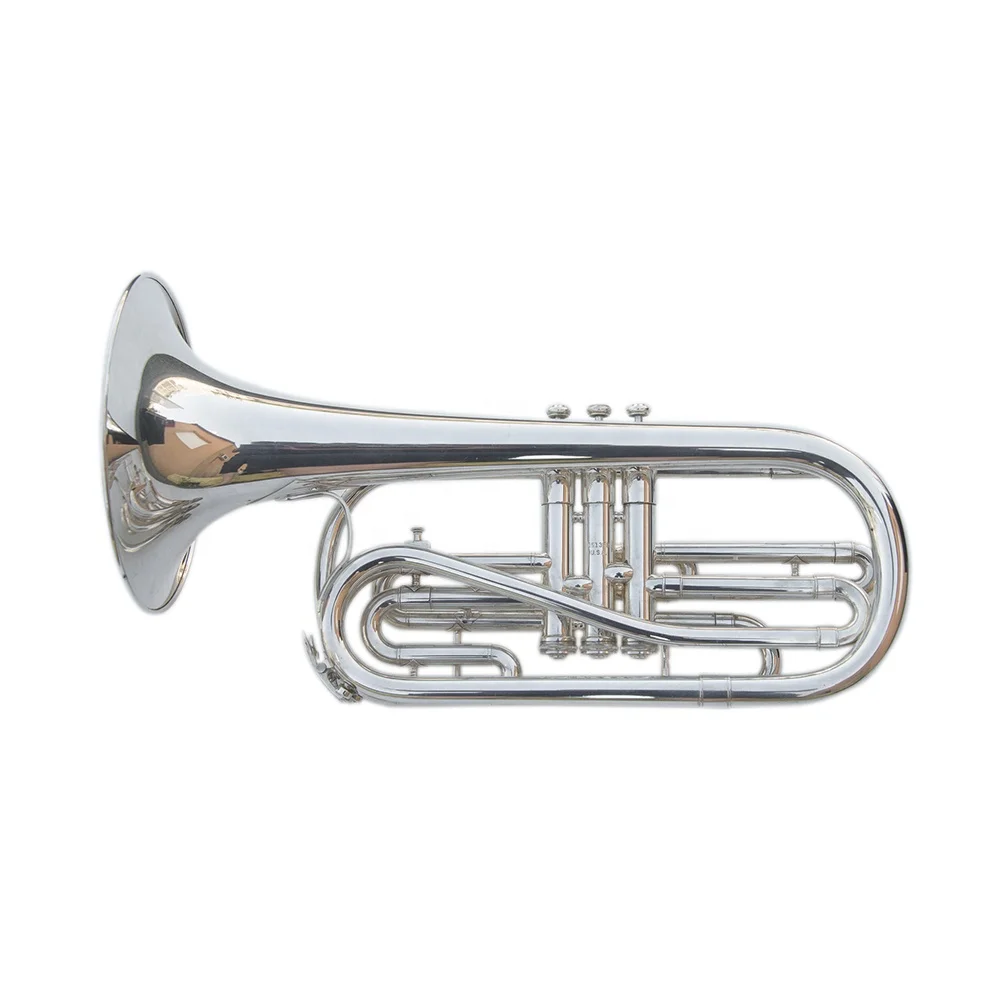 SEASOUND Cheap High Quality Bb Gold Marching Instrument Trombone JYMTB1312