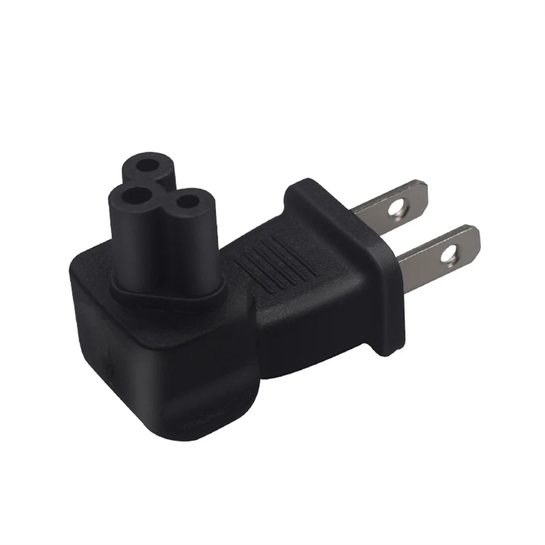 JORINDO 90 degrees US to C5 power plug power line adapter right Angle American standard plug to IEC320 C5 converter Plug Adapter