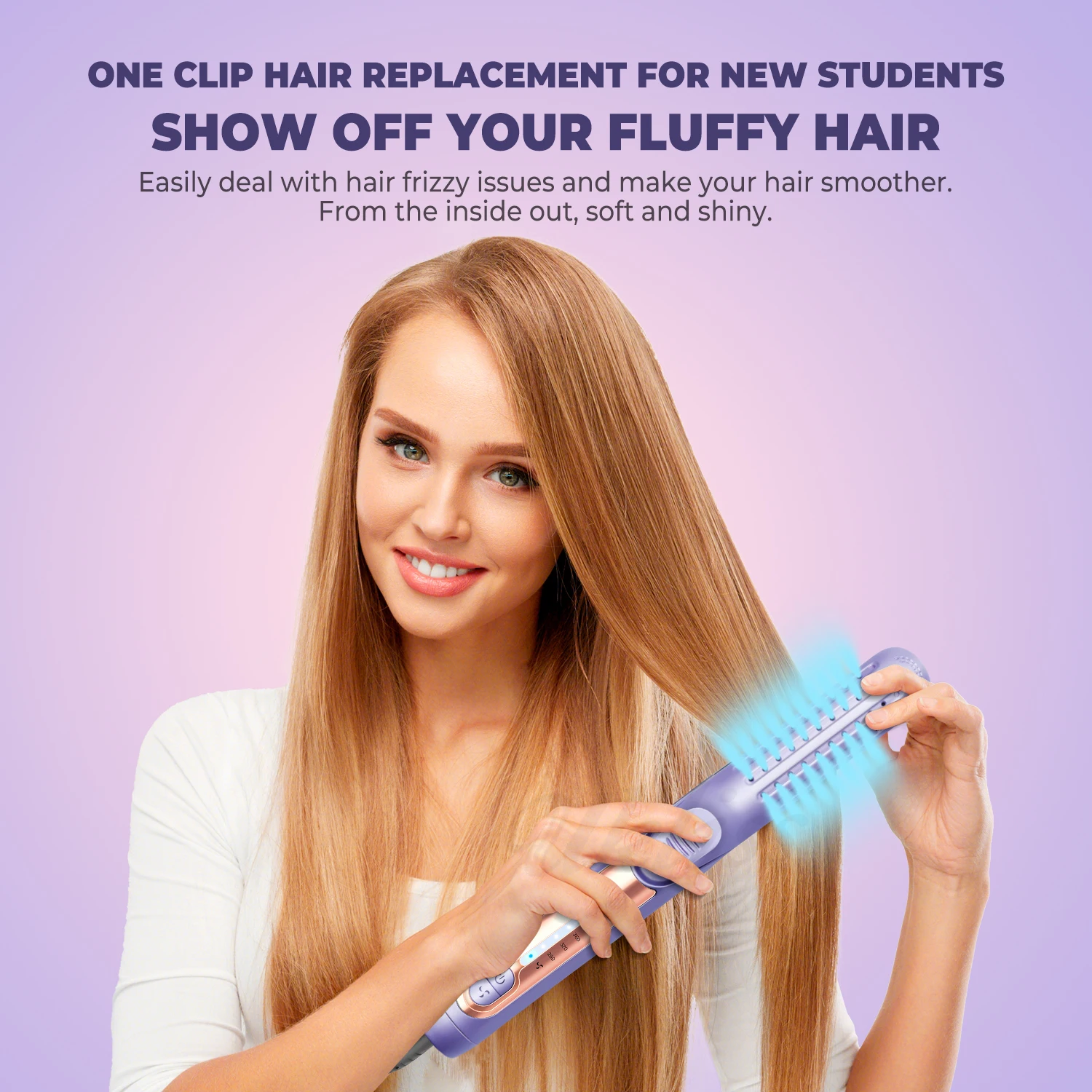 Airflow Styler 2 in 1 Hair Straightener and Curler Cool Air Ceramic Flat Iron Hair Straightening Curling Iron Styling Tools 6