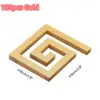 100pcs Gold