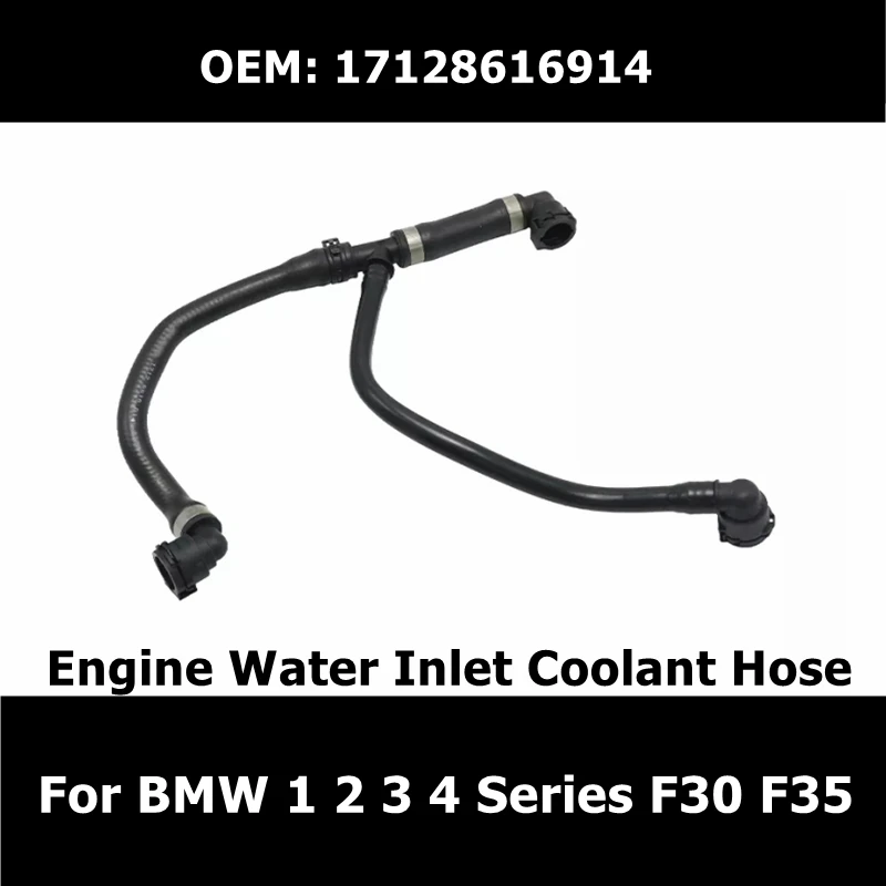 

17128616914 Car Accessories Engine Water Inlet Pipe Changeover Valve For BMW 1 2 3 4 Series F30 F35 Thermostat Coolant Hose