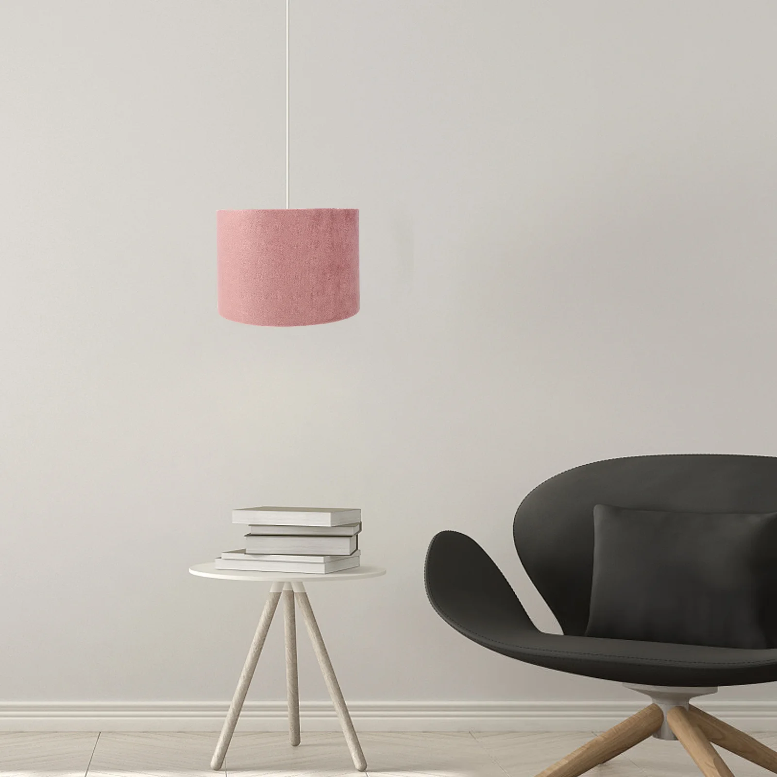 

1Pc Velour Supple Lampshade Home Table Light Practical Light Accessory