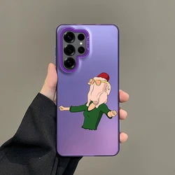 Silver Cartoon Roast Chicken Design Phone Case - Fun and Stylish Cover - Samsung S22 5G (B1 - Purple)