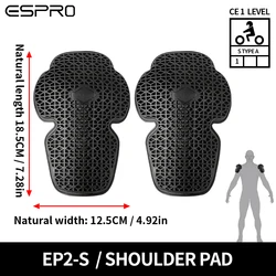CE1 Certified Motorcycle Armor Protective Gear for Upper & Lower Body Safety (Shoulder Pads)
