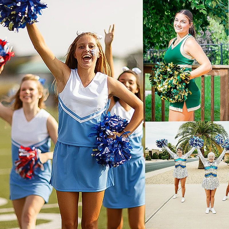 Po Po Cheerleader, Pon-pon Po Po in plastica cheerleader per Festa