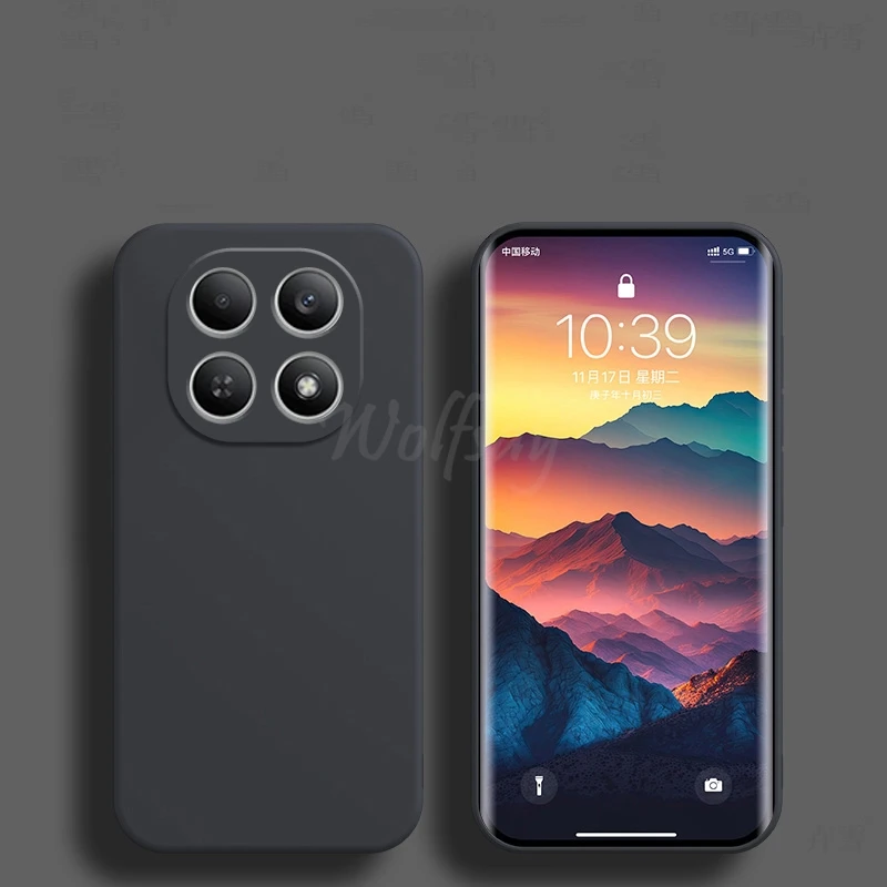 Sleek Liquid Silicone Rubber Phone Case - Premium Protection Cover