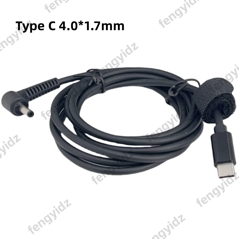 USB C PD 충전 케이블 코드 타입 C - DC 범용 전원 어댑터 컨버터 (레노버, 아수스, 델, HP, 에이서, 삼성, LG 노트북용)